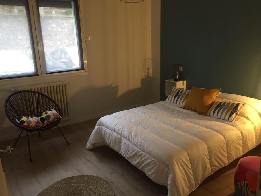 Appart T4 85M2 Spacieux Climatisation Parking Rodez Exterior photo